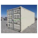 2025 20' Shipping Container: End Door