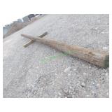 Wooden Power Pole ~29' X 11'
