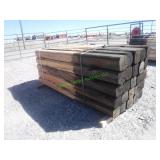 ~25 Unused H Brace Post 7" X 7" X 8