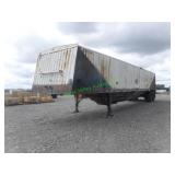 Shop Built Hopper Bottom Grain Trailer ~42