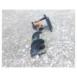 Unused Mini Skid Steer Auger Drive & Bit 6"
