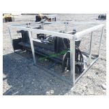 Unused Landhonor Skid Steer Power Rake ~72'