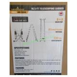 Unused  Telescopic Extension Ladder ~16.5'