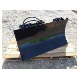 Unused Mini Skid Steer 2Way Angle Snow Blade ~31"