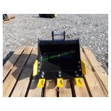 Unused Mini Excavator Toothed Bucket ~16"