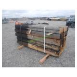 ~25 Unused H Brace Post 7" X 7" X 7