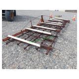 3 Pt Folding Field Harrow ~20'; 4 Sections 5' X 5'