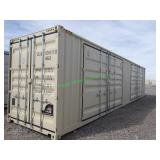 2025 40' High Cube Multi Door Shipping Container