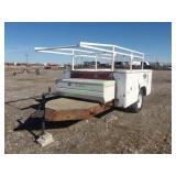 Single Axle Utility Box Trailer ~14'