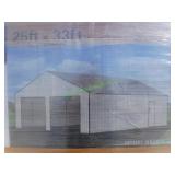 Unused SDLanch Metal Double Garage 25