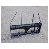 Unused Multi Purpose Skid Steer Pallet Fork Frame