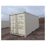 2025 20' Shipping Container: End Door