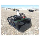 Unused Mini Skid Steer Stump Grapple~44'