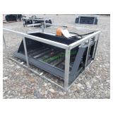 Unused Skid Steer Screening Bucket ~72'