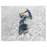 Unused Mini Skid Steer Auger Drive & Bit 6'