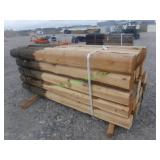 ~25 Unused H Brace Post 8" X 8" X 8