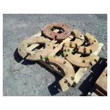 4 IH Tractor Wheel Weights ~2