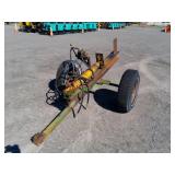 Hydraulic Log Splitter on Trailer