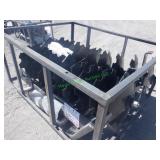 Unused Agrotk  Skid Steer Disc Plow ~78"