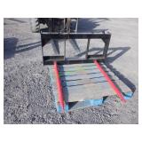 Unused GIYI Skid Steer Bale Fork