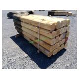 ~25 Unused H Brace Post 7" X 7" X 8