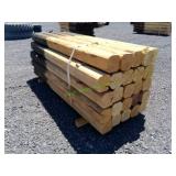 ~25 Unused H Brace Post 7" X 7" X 8