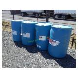 4 Plastic Barrels 55 Gal