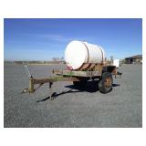Tank on Trailer w/Pump ~500 Gallons