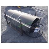 Unused GIYI Skid Steer Vibratory Roller ~59"