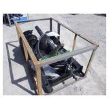 Unused Mower King Skid Steer Auger 3 Bits