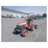 Kubota B7300 Diesel Tractor w/Box Scraper ~4