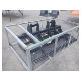 Unused Wolverine Skid Steer Land Leveler ~78"