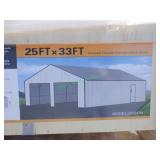 Unused SDLanch Metal Double Garage 25