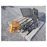 Unused GIYI Mini Skid Steer Rotating Gripper
