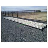 9 Aluminum Gated Irrigation Pipe ~6" X 30