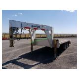 2005 Alum-Line Gooseneck Tandem Axle Trailer