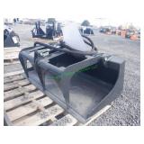 Unused Mini Skid Steer Stump Grapple ~44"