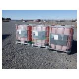 3 Caged Plastic Totes ~275 Gal **BID X 3**