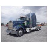 2002 Kenworth W900L 3 Axle Semi Truck