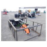 Unused Mower King Skid Steer Trencher