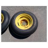 2 Single Rib Tires & Wheels 6.00 X 16
