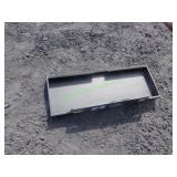 Unused Universal Mini Skid Steer Mounting Plate