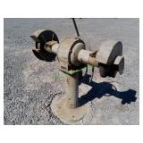 Industrial Electric Grinder/Buffer on Stand