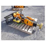 Unused GIYI Skid Steer Hydraulic Pile/Post Hammer