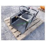 Unused GIYI Mini Skid Steer Plate Grapple ~44"