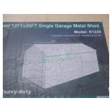 Unused Metal Garage 12