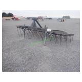 3Pt Homemade 6 Row Lift Harrow ~12'