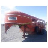 1973 Longhorn Livestock Trailer ~16