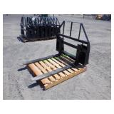 Unused Mower King Skid Steer Forks: ~48"