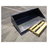 Unused Wolverine Skid Steer Track Duty Bucket ~71"